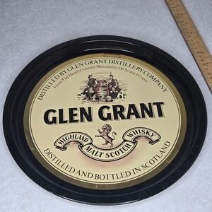 Glen Grant Distillery‎ Bar Tray Highland Malt Scotch Whisky Scotland Decor